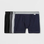 Men's Boxer Briefs 5pk - Goodfellow & Co™ Black/Gray/Navy XL: Lightweight