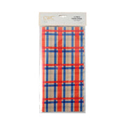 Cook With Color 12pk Food Basket Liners Plaid