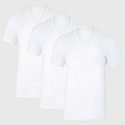 Hanes Premium Men's Sweat Block V-Neck Undershirt 3pk - White XL