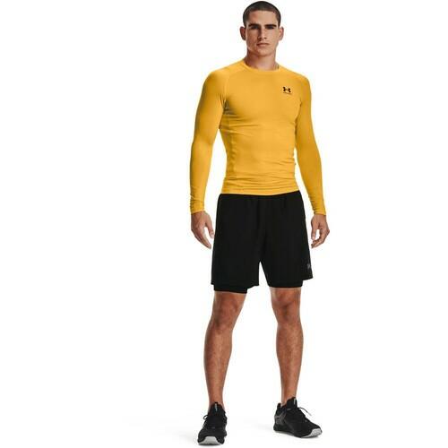 Under Armour Mens Compression Running Shorts Breathable Black Medium