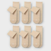 Pair of Thieves Men's 6pk SuperiAir Cushion Ankle Socks - Cream 6-12