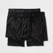 Men's 3pk Performance Underwear - All In Motion™ Black M