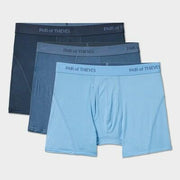 Pair of Thieves Men's Rayon Made From Bamboo 3pk Boxer Briefs - Dark Navy XL