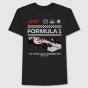Men's Formula 1 Graphic T-Shirt - Black M