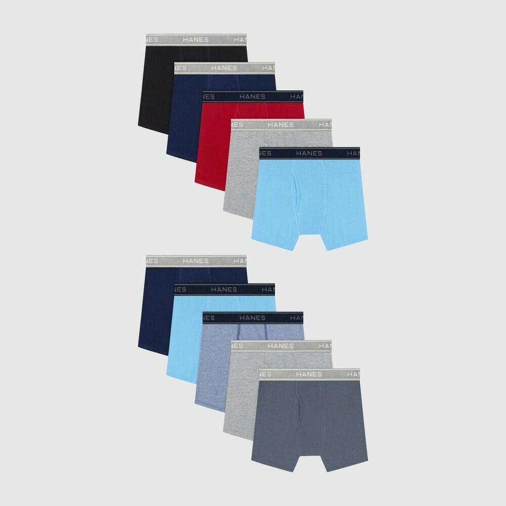 Hanes Boys' Boxer Briefs 10pk - XL