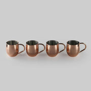 20.64oz 4ct Copper Moscow Mule Mug - Bullseye's Playground