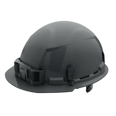 Milwaukee Tool BOLT Gray Front Brim Hard Hat w/6pt Ratcheting - Type 1  Class E