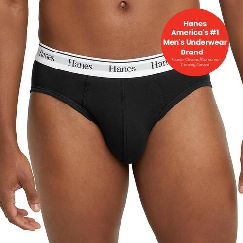 Hanes Cotton Briefs 3 Pk Underwear for Men Asst Color 3XL