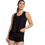 CALIA Women's Scoop Tank, Medium, Pure Black