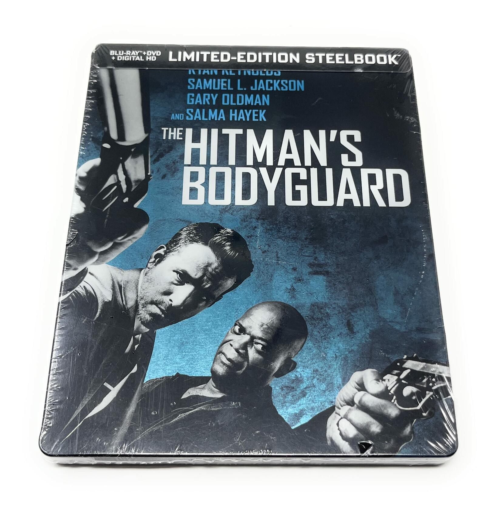 The Hitman's Bodyguard LIMITED EDITION STEELBOOK (Blu-ray + DVD + Digital)