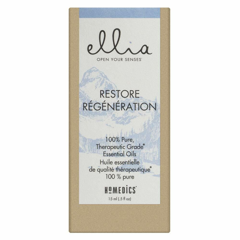Ellia Diffuser Essential Oil | Restore Blend| 15ml, 100% Pure, Therapeutic Grade