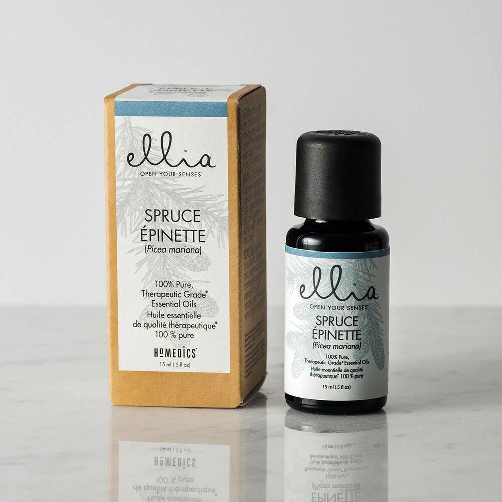 Ellia Spruce Diffuser Essential Oil | 15ml, 100% Pure, Therapeutic Grade