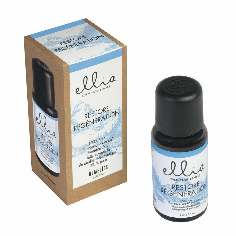 Ellia Diffuser Essential Oil | Restore Blend| 15ml, 100% Pure, Therapeutic Grade