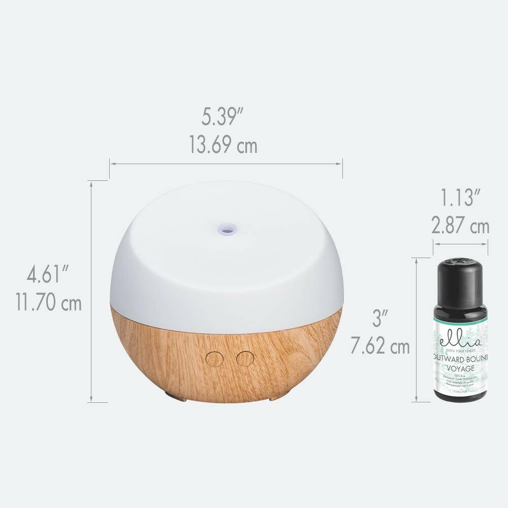 Ellia Outward Bound Essential Oil, 15 mL Bottle, Clear