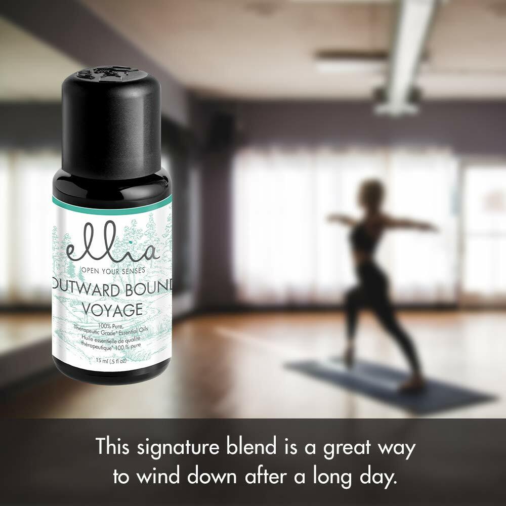 Ellia Outward Bound Essential Oil, 15 mL Bottle, Clear