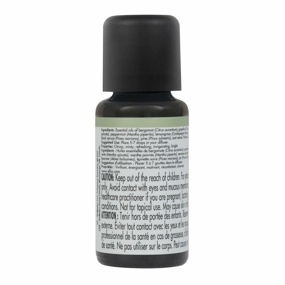 Ellia Diffuser Essential Oil | Reawaken Blend| 15ml 100% Pure, Therapeutic Grade