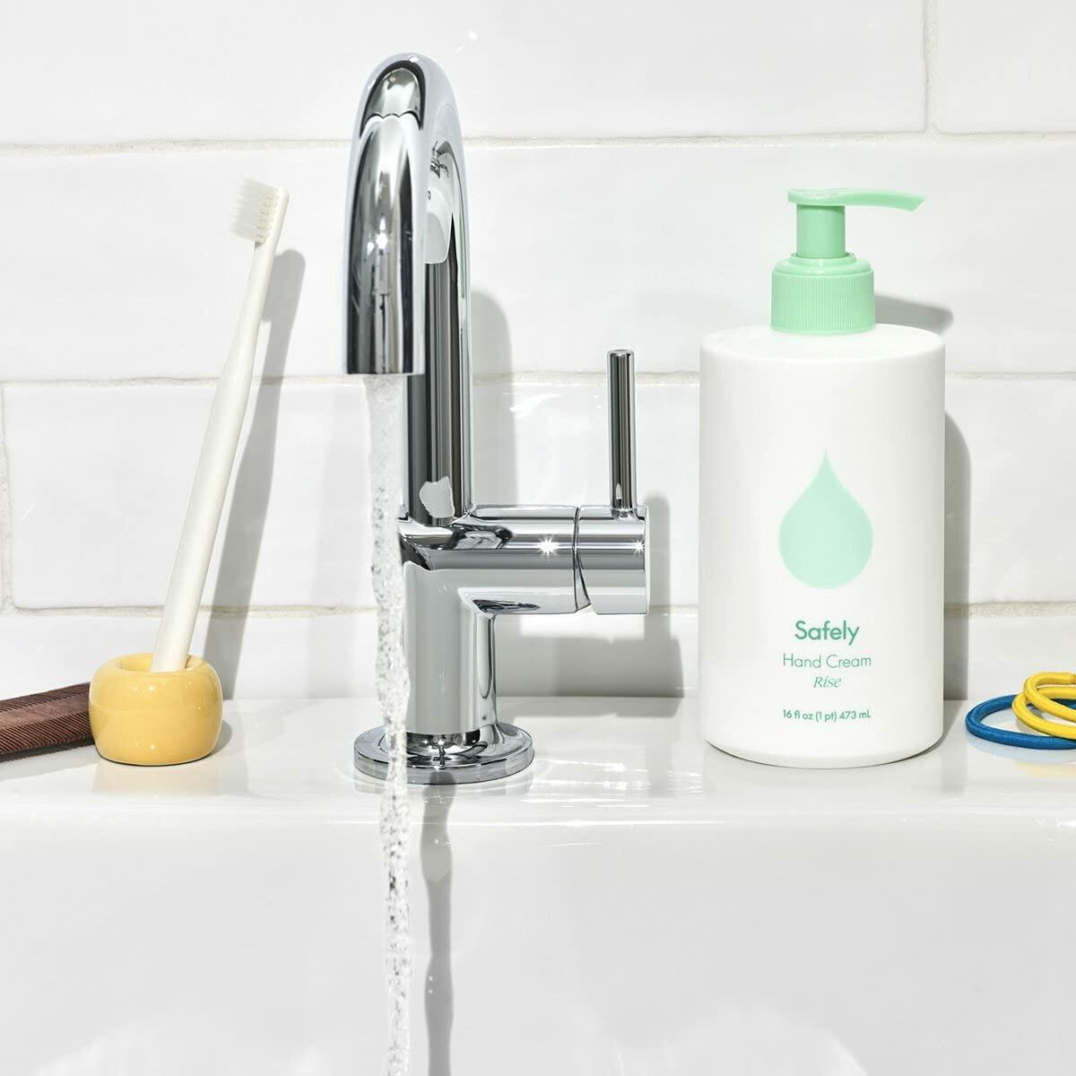 Safely - Hand Cream, pH balanced, No harsh chemicals 16Oz (Pk of 1)