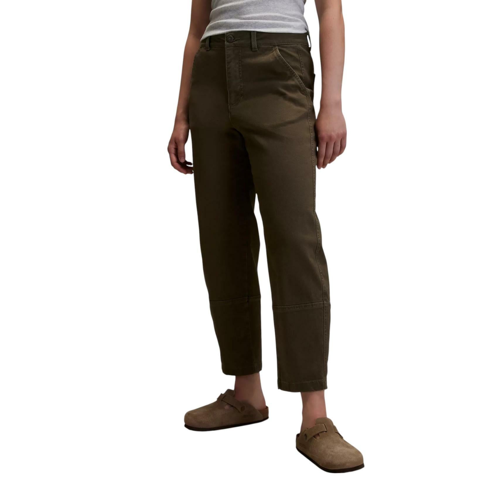 Alpine Design Women's Barrel Pants, Size 6, Vintage Olive