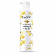 Pantene Sulfate Free Shampoo Damage Repair Shampoo w/Castor Oil 14.8 fl oz