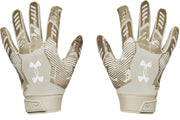 Under Armour Men's F9 Nitro Football Gloves M Tan Camo