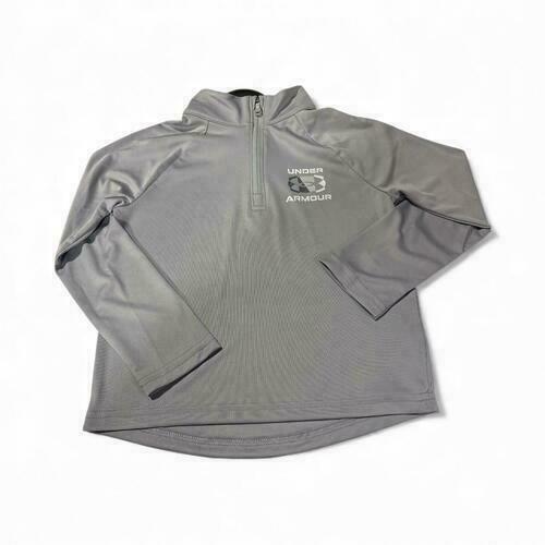 Under Armour Boys MFO Velocity 1/4 Zip Grey Size 6