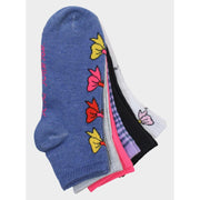 Blue Bow Socks 6-Pack by BETSEY JOHNSON OSFM