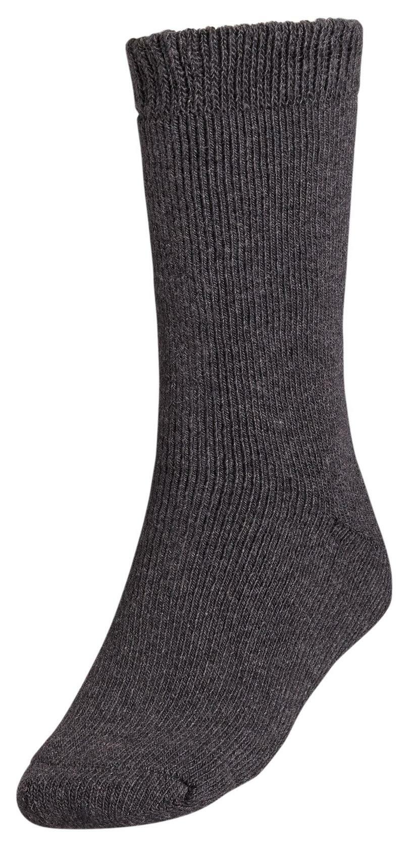 Alpine Design Thermolite Wool Crew Socks, Men's, Large, Grey