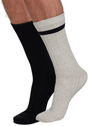 Alpine Design Wool Ragg Hiker Socks 2 Pack, Men's, Large, Gray
