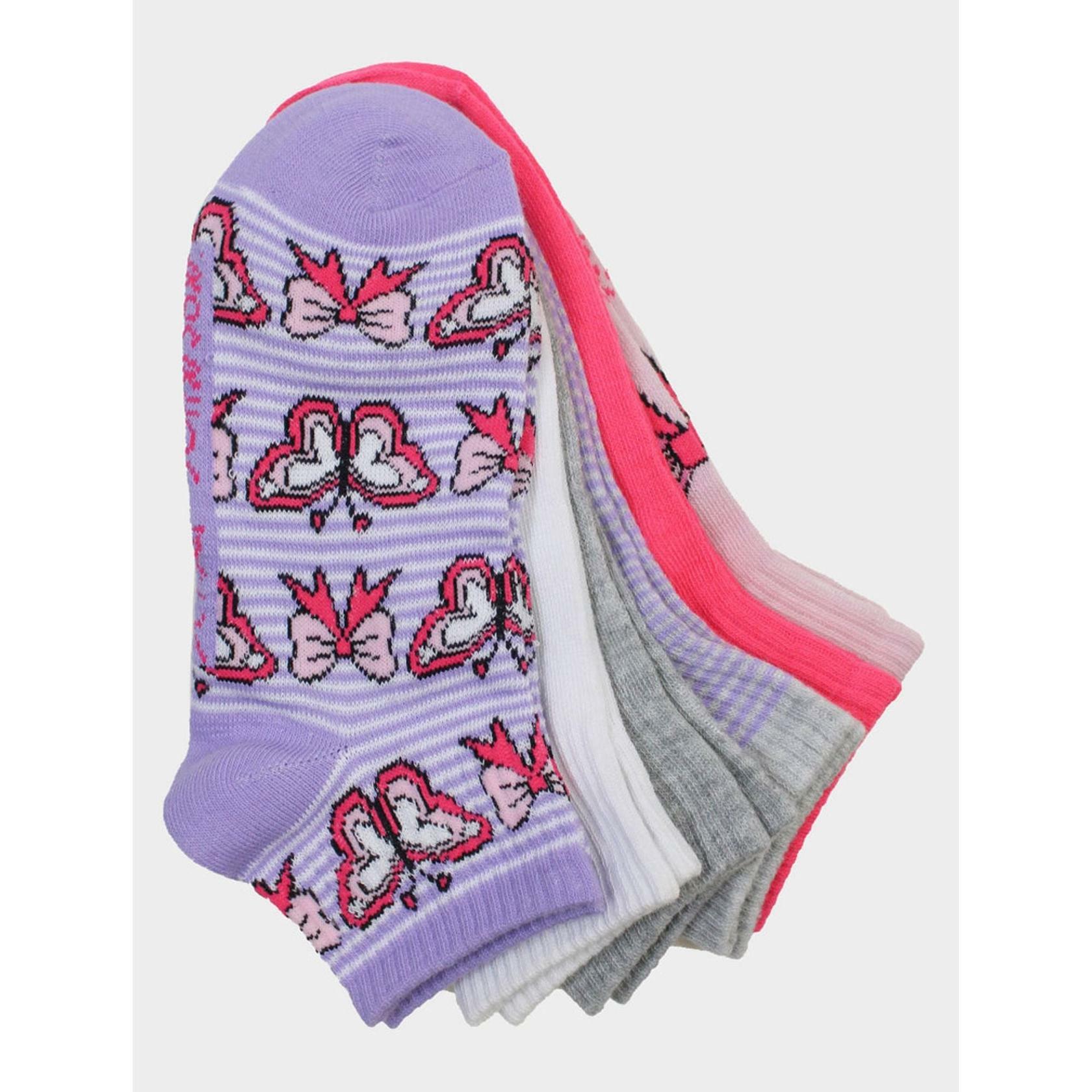 Betseys Stripe Butterfly 6 Pack Purple