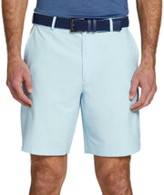 Walter Hagen Men's Performance 11 Micro Lines Golf Shorts, Size 42, Soft Blue