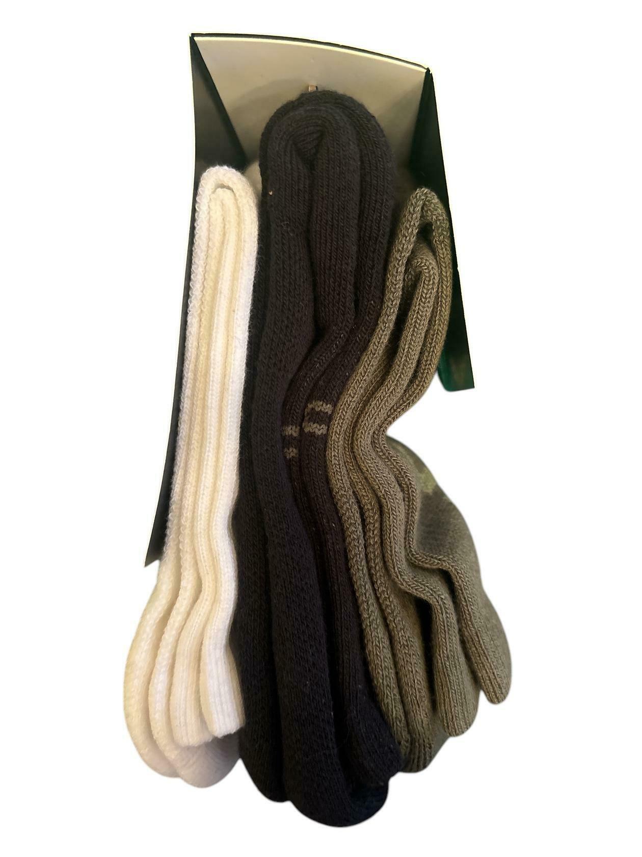 Under Armour Unisex Cushioned Crew, White/Black/Grey 7-8.5m / 6-10w