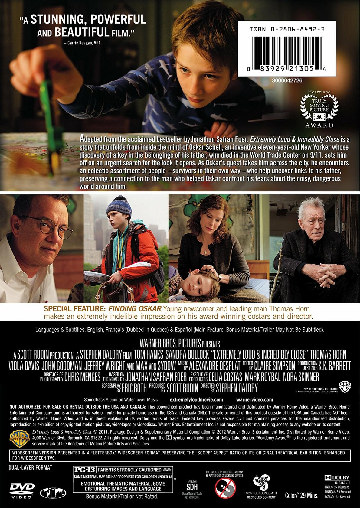 Extremely Loud & Incredibly Close (DVD)