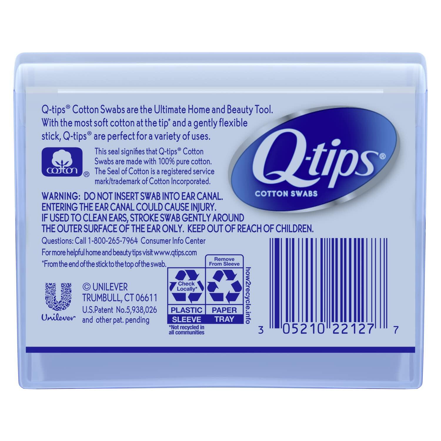 Q-tips Swabs Travel Pack,30 Count, Pack of 2