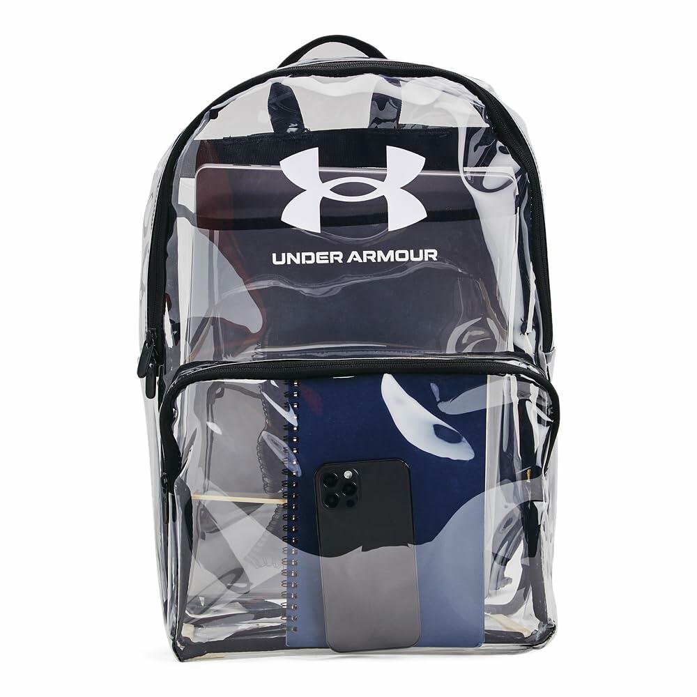 Under Armour Unisex-Adult Loudon Clear Backpack (960) Clear/Black/White OSF Most