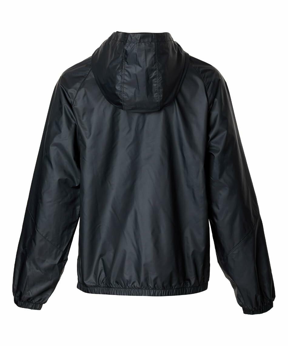 Under Armour Girls Sport Windbreaker Jacket, (001) Black / / White, Large