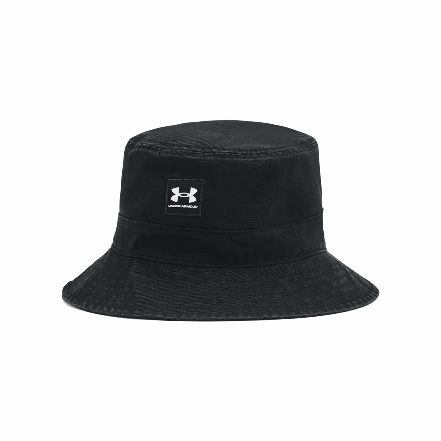 Under Armour Men's Branded Bucket Hat, (001) Black / / White, Large/X-Large