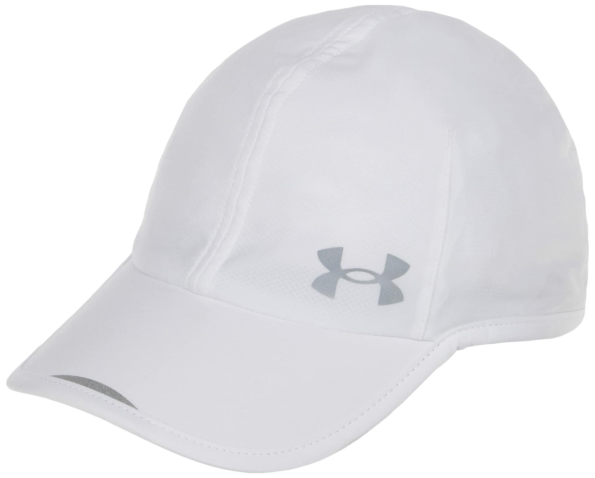 Under Armour Women's Launch Run Hat, White (100)/Reflective, One Size Fits Most