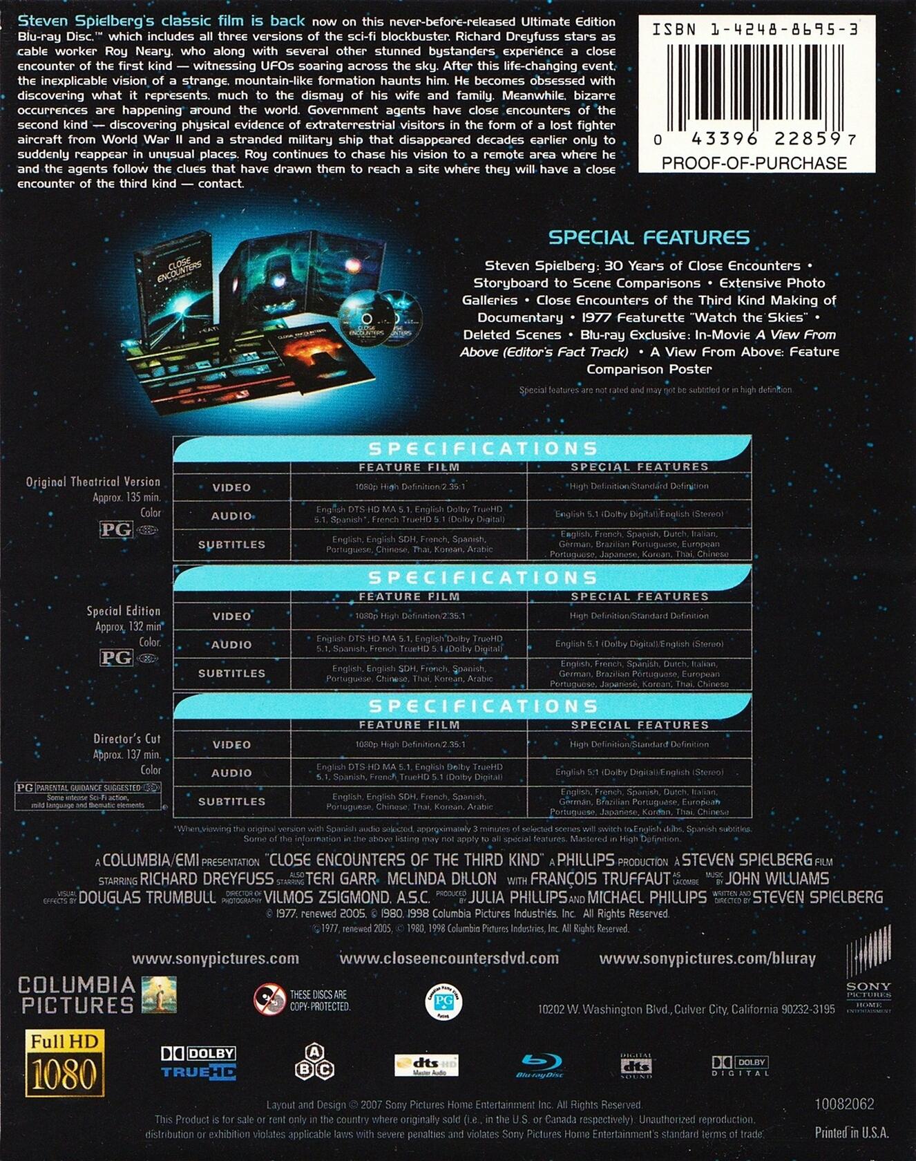 Close Encounters of the Third Kind (Two-Disc 30th Anniversary Ultimate Edition)