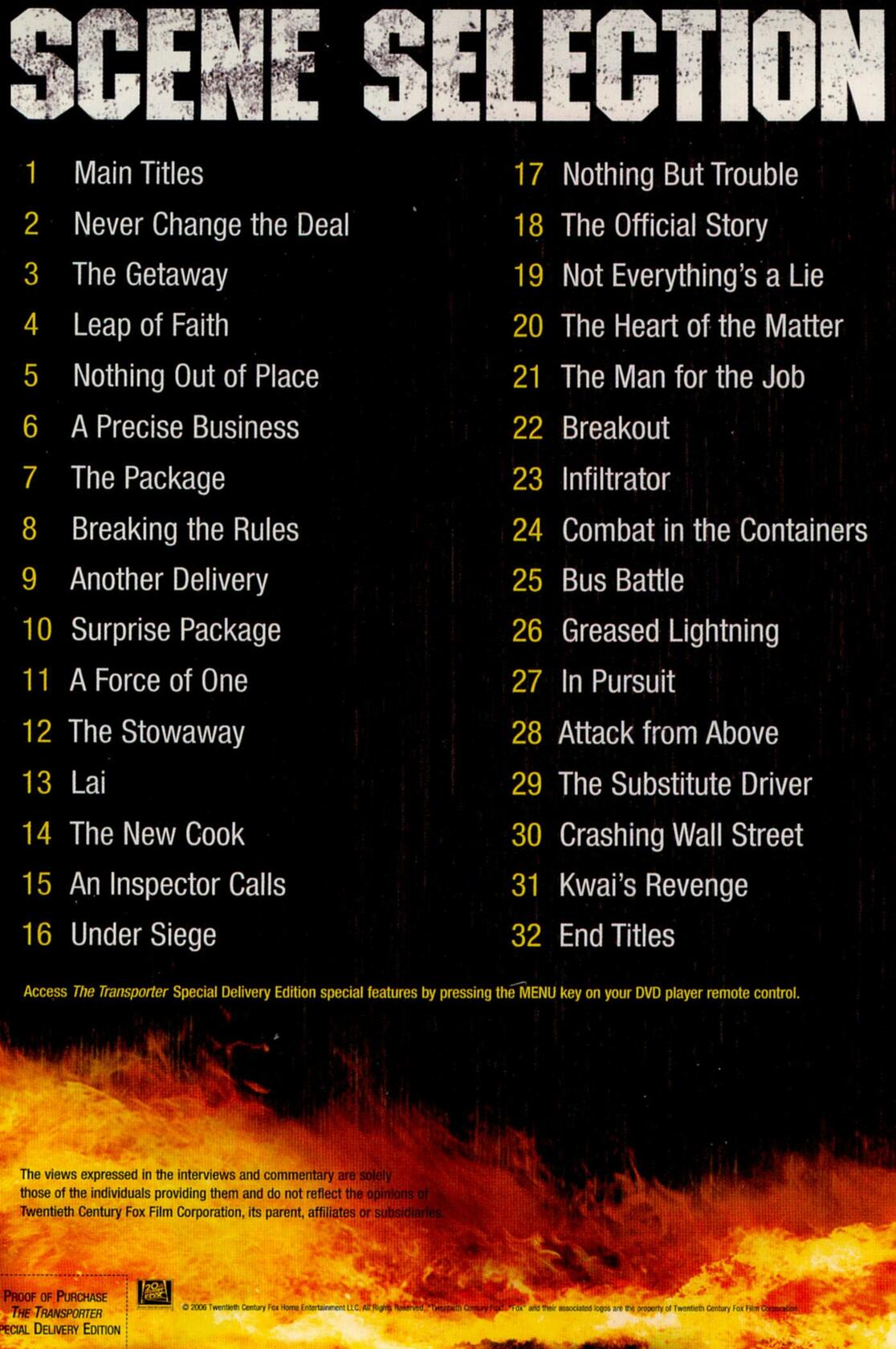 The Transporter - Special Delivery Edition