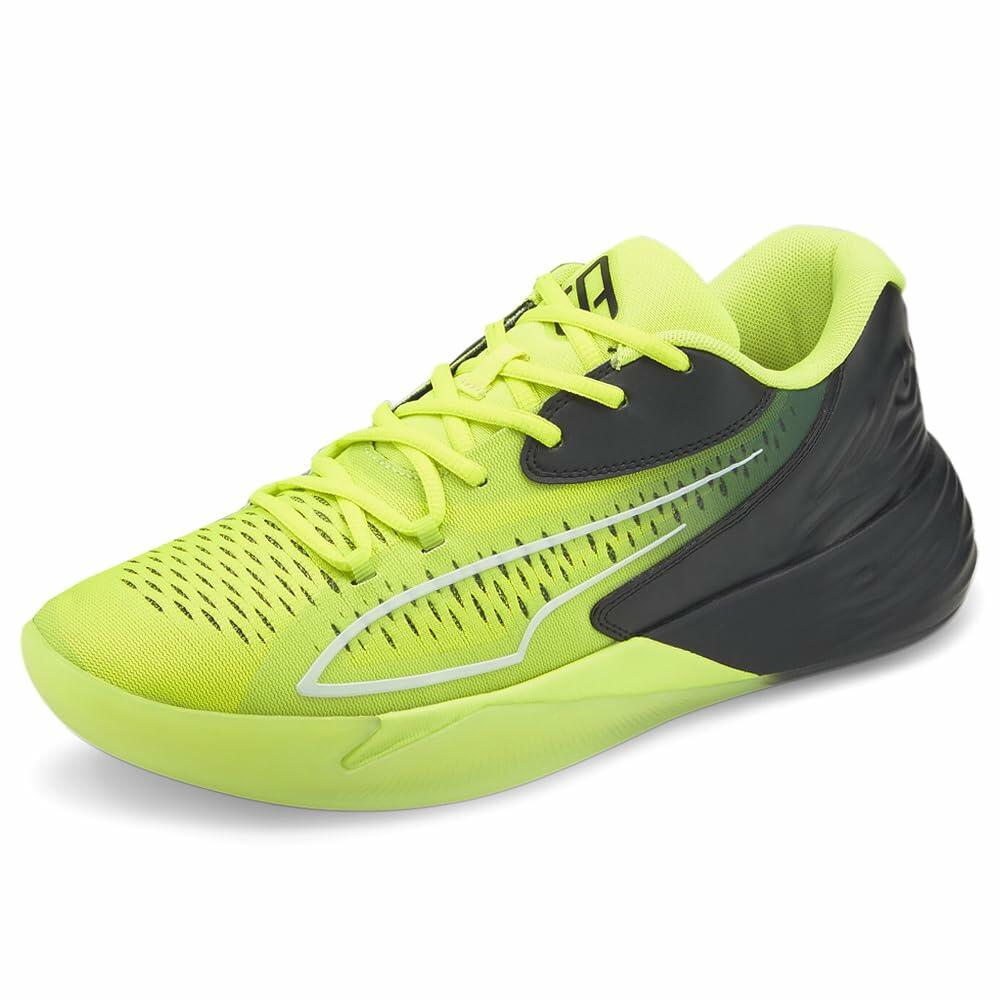 PUMA Womens Stewie 1 Quiet Fire Basketball Sneakers Shoes - Yellow - Size 8.5 M No Box
