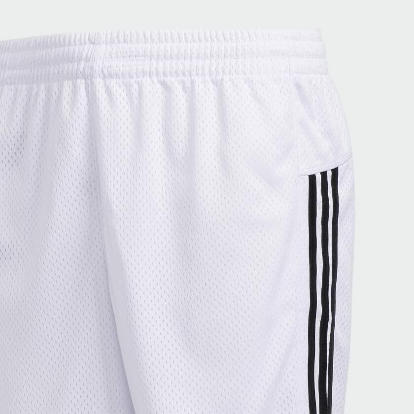 adidas Girls' Big 5" Mesh Althletic Short