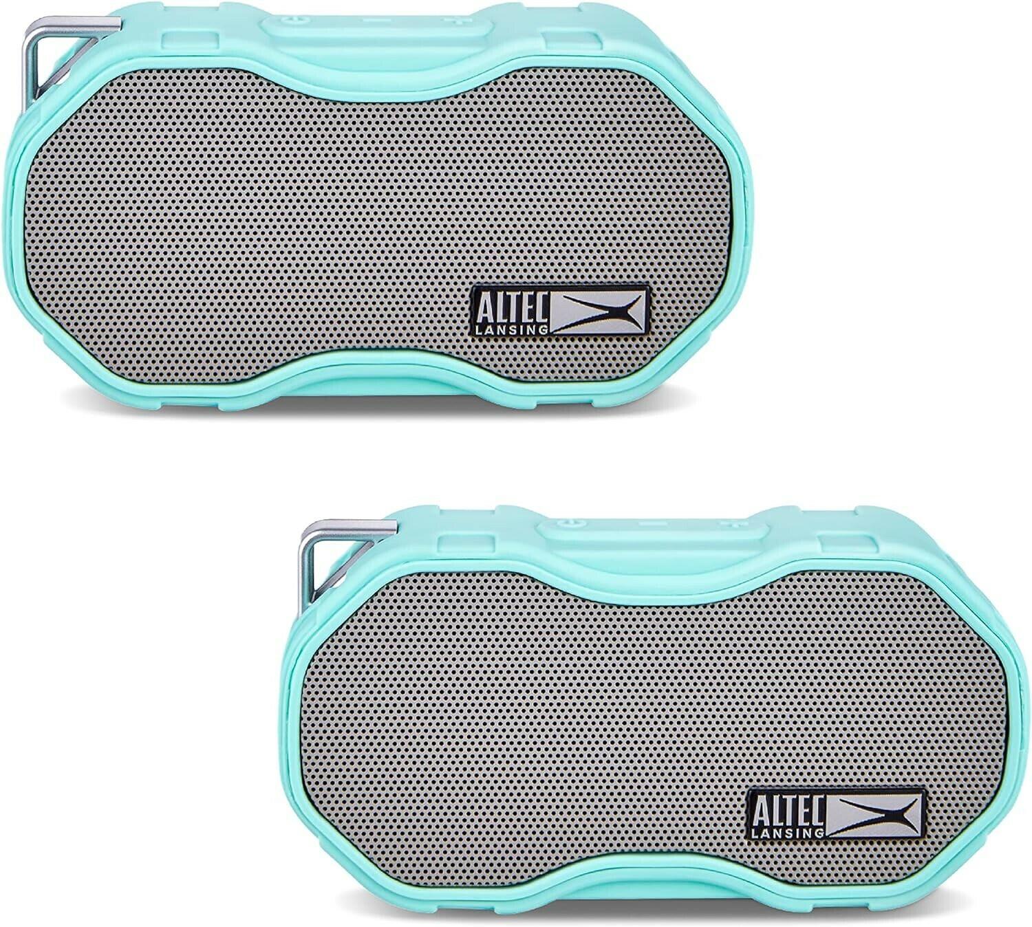 Altec Lansing Baby Boom XL Wireless Bluetooth Portable Speaker System 2pk