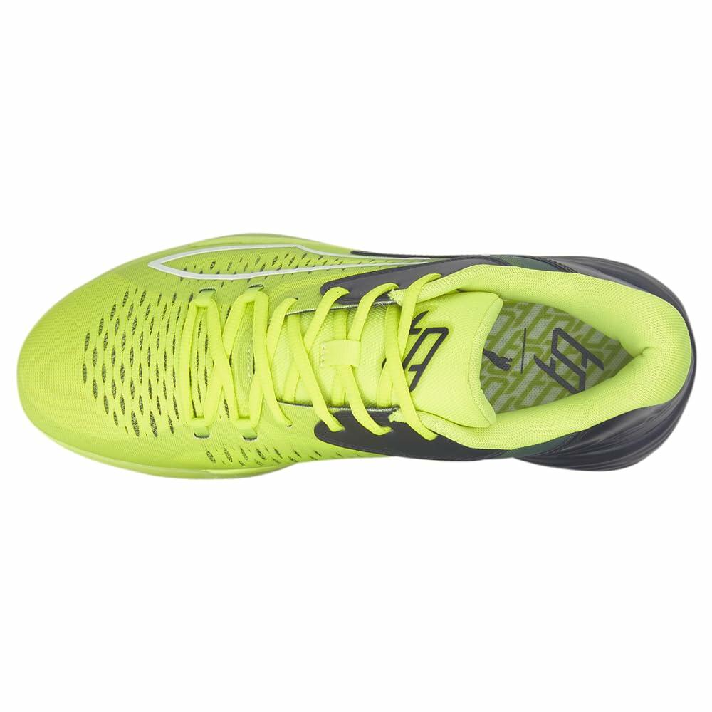 PUMA Womens Stewie 1 Quiet Fire Basketball Sneakers Shoes - Yellow - Size 8.5 M No Box