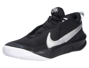 Nike Boy's Team Hustle D 10 Black/Metallic Silver/Volt/White 6 Big Kid M