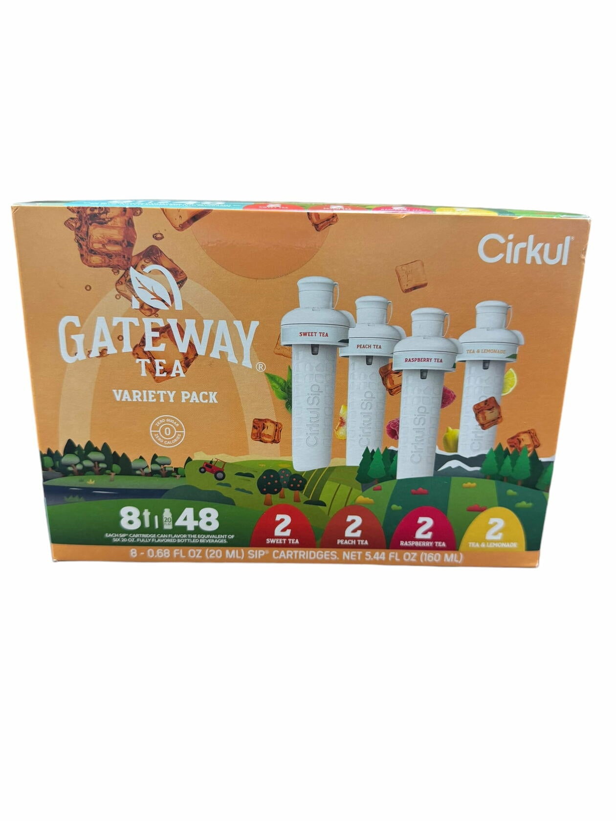 Cirkul Gateway Tea Variety Pack - 8 Sip Cartridges