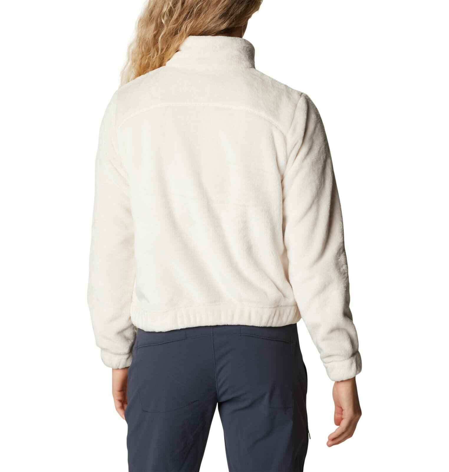 Columbia Women's Fireside Full Zip Jacket, Chalk, X-Large