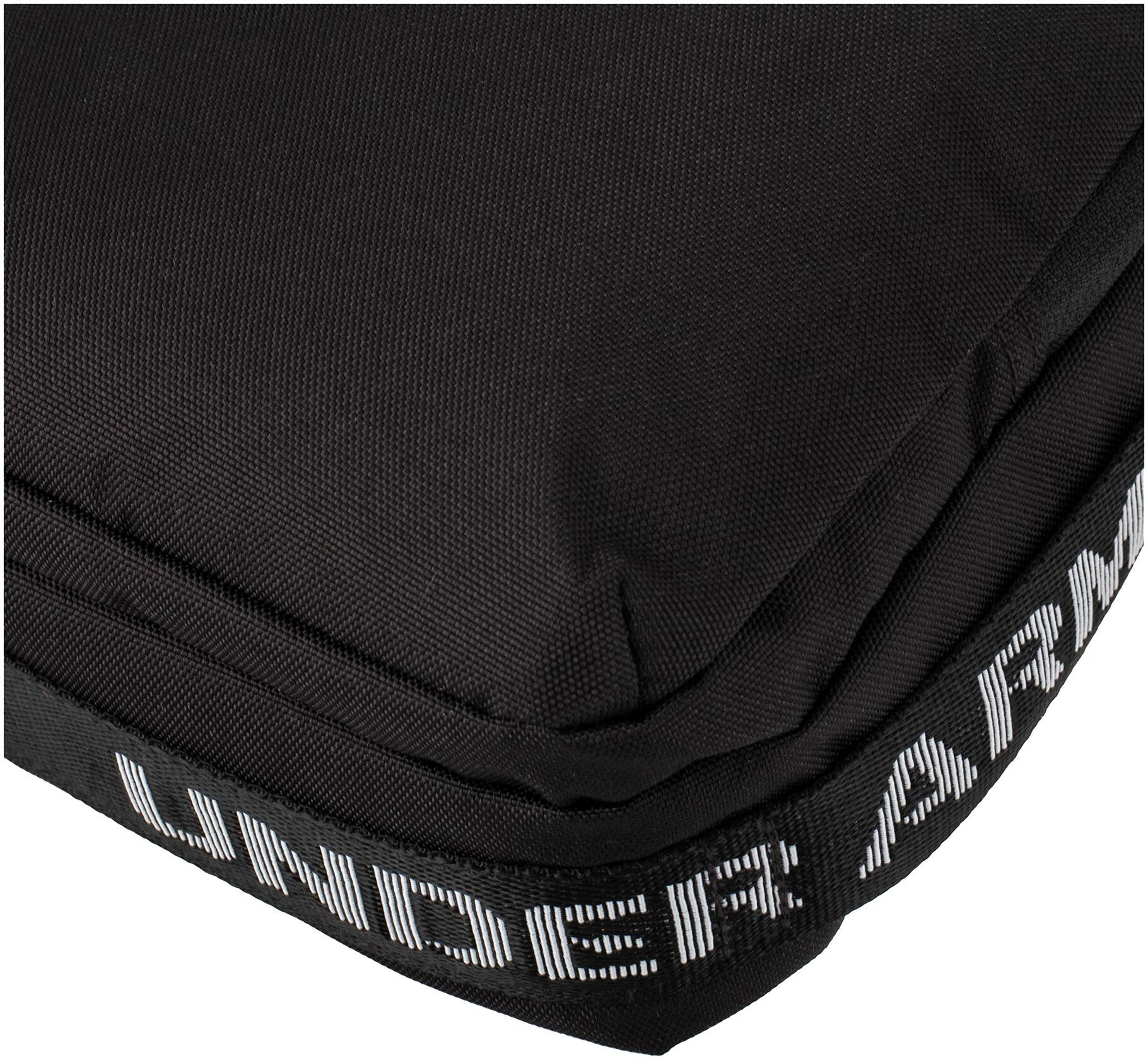 Under Armour unisex-adult Loudon Crossbody , (001) Black/Black/White One size