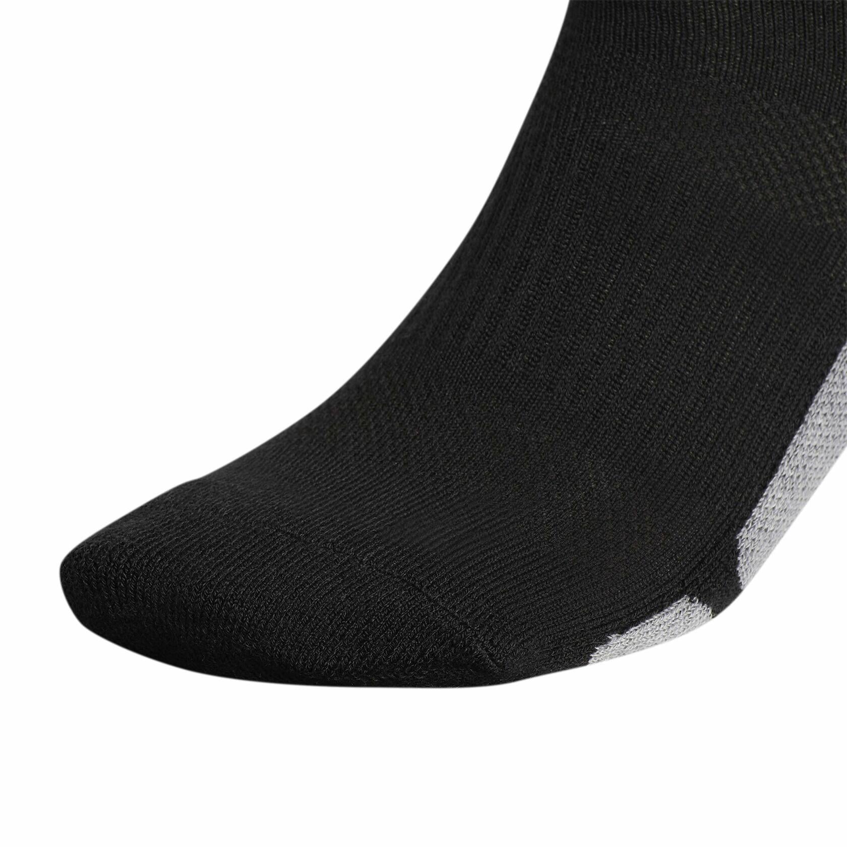 adidas Utility All Sport Socks 1-Pack, Black/Light Onix Grey/White, Small