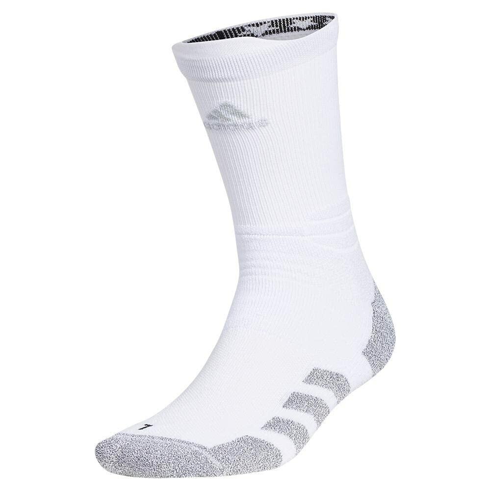adidas 5-Star Football Crew Socks for Men and Womens, Traxion/White/Grey, Medium