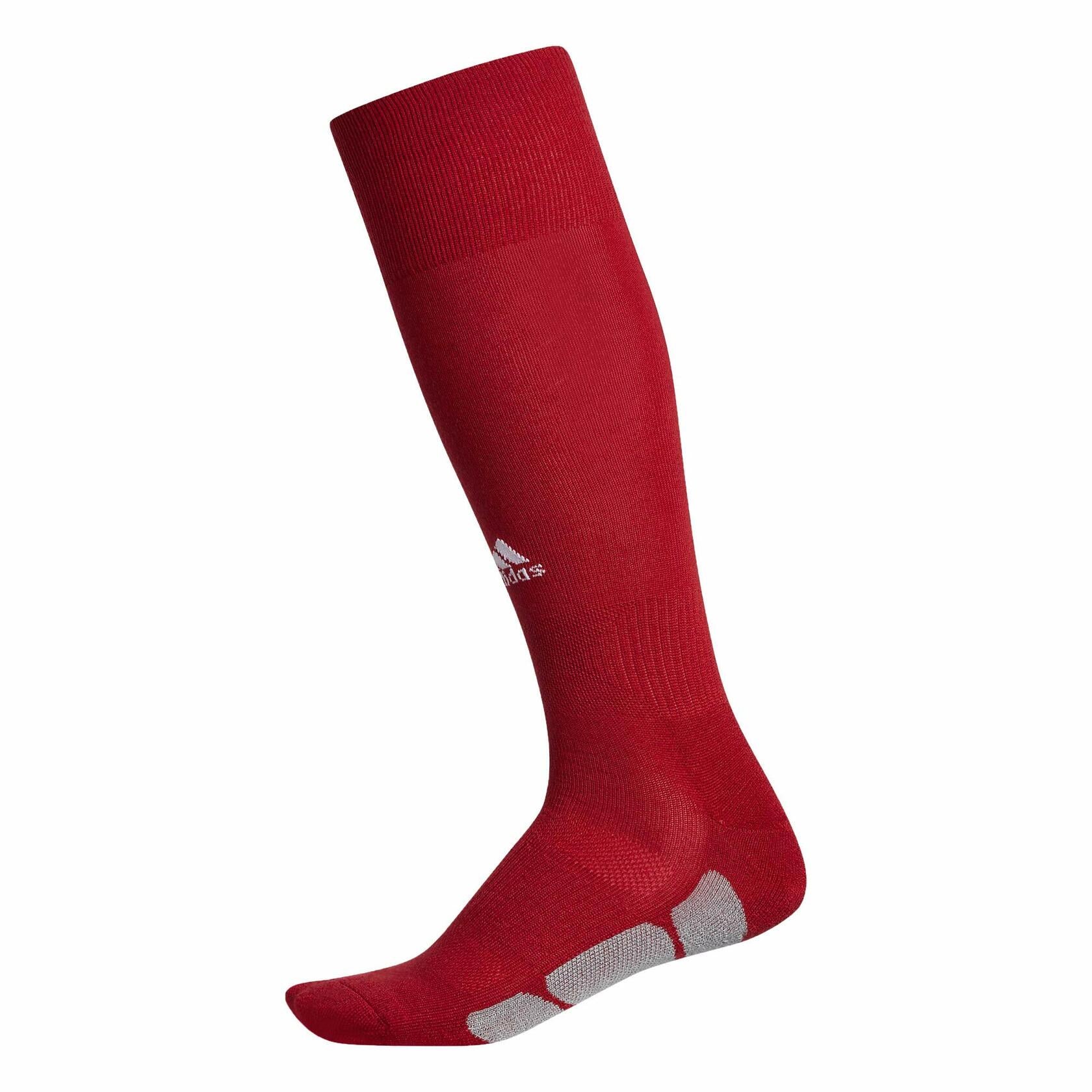 adidas Utility All Sport Socks 1-Pack Team Power Red/Light Onix Grey/White Small
